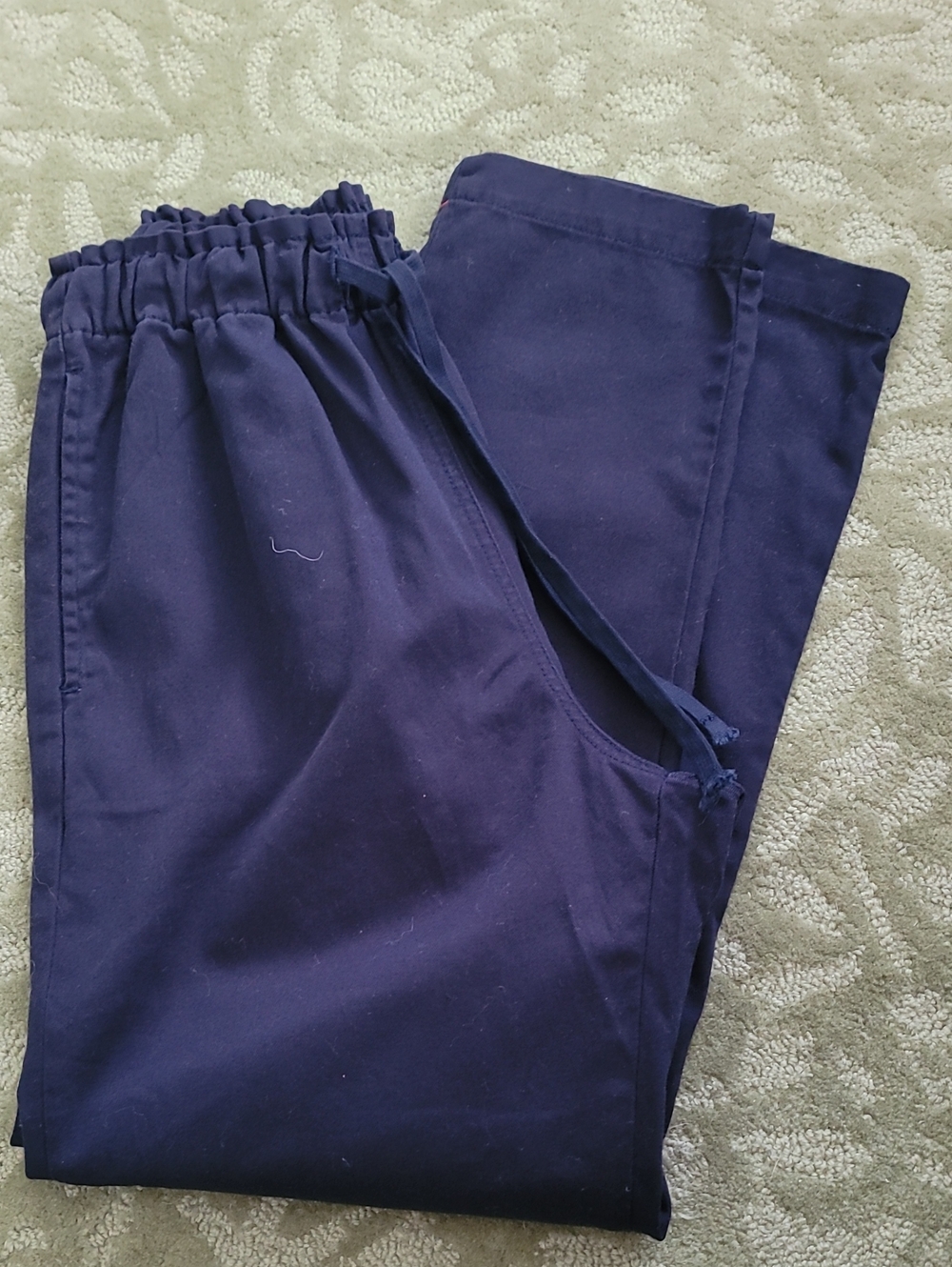 XiRENA Navy Elastic Waist Drawstring Joggers